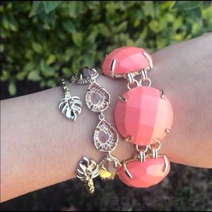 Kendra Scott Cassie Bracelet in Coral